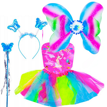 BUTTERFLY BUTTERFLY COSTUME DISGUISE FAIRY WINGS COSTUME FOR GIRL