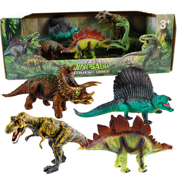 DINOZAURY FIGURKI ZESTAW  Dinozaurów Animal T-REX