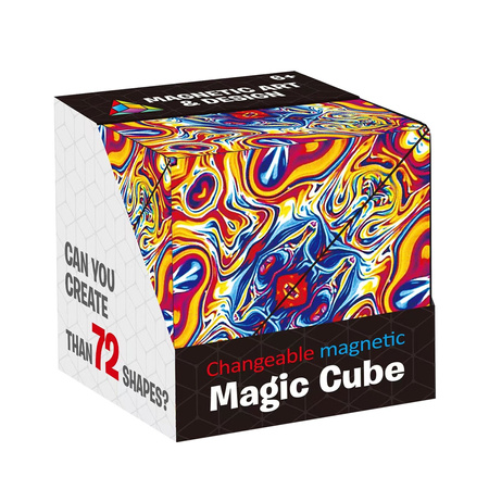 Magnetyczna Kostka Magic Cube Fidget Antystresowy  70 możliosci magiczna