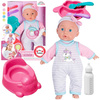 Baby doll Martynka like alive speaks interactive sings 2 songs in Polish potty soft trunk