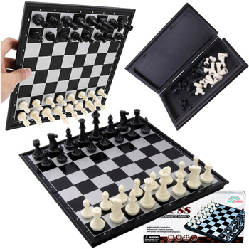 Chess Magnetic board game in educational box with magnets TRAVEL