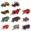 large farm machinery set tractors combine harvester die-cast metal toys gift for kids 3+