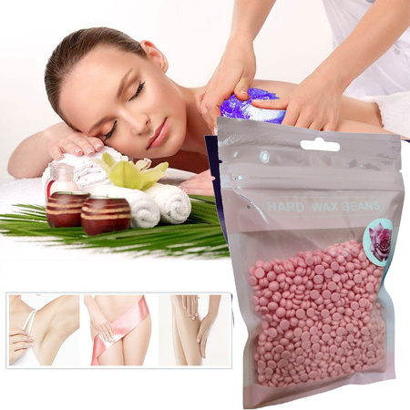 Wosk twardy DROPSY Do Depilacji Bezpaskowej Niskotemperaturowy 100g