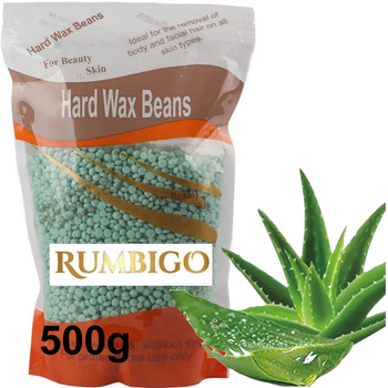 Naturalny wosk twardy w granulkach 500g dropsy do depilacji bezpaskowej niskotemperaturowy