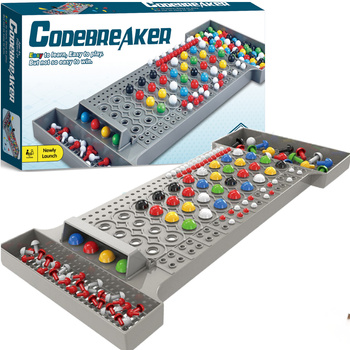 Logic Game MASTERMIND Codebreaker Break The Code Sferazabawek Classic Educational Puzzle Board Game for Kids