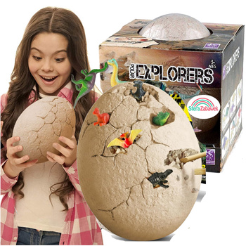 Egg fossil dinosaur XXL fossil dig little archaeologist excavation with tool kit JUMBO Eggs