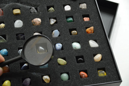 Young Geologist Kit 43 Minerals & Stones | Educational Collection with Magnifier