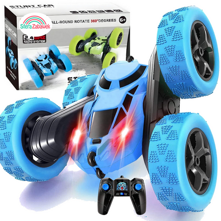 AUTO TWISTER RC STUNT CAR 360° REMOTE CONTROL VEHICLE ACROBAT TOY FOR KIDS sferazabawek