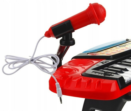 Educational Kids Keyboard Piano | Set with Microphone and Stool by sferazabawek