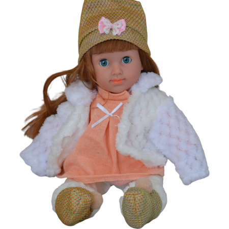 Baby doll Martynka like a living thing speaks interactive sings songs in Polish