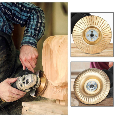 2x Tarcza do szlifowania drewna TARNIK szlifierki WYPUKŁA +PŁASKA do rzeźbienia