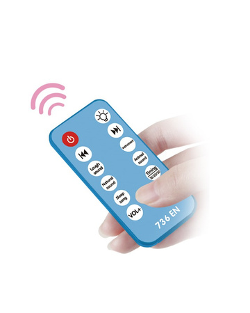 Muzyczna karuzela karuzelka do łózeczka projektor z pilotem 500 melodii