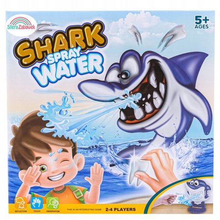 Gra rekin u dentysty Wyrwij Chory Ząb Rekina, Shark Spray Water gra rodzinna zręcznościowa