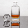 Whiskey gift set in wooden box glasses tongs stone cubes