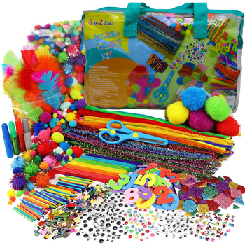 GIANT ARTS AND CRAFTS KIT FOR KIDS XXL Creative Set DIY Art Supplies Crafting Kit GIFT