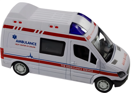 Emergency Rescue Base Station Ambulance Garage Walkie Talkie Sound Toy Gift