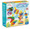CREATIVE SAND ART KIT MAGIC SAND GLOWING DIY 4 Molds Sand Ornaments for Kids