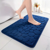 Bathroom Rug Non-Slip Absorbent Soft Mat 40x60 Stone Effect