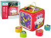 KOSTKA EDUKACYJNA MULTIKOSTKA 6 W 1 ZEGAR LICZYDŁO SORTER KIEROWNICA SONSORY