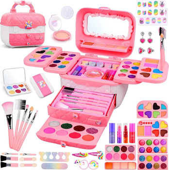 Magical Unicorn Case - Safe Kids Makeup Kit for Creative Play