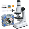 Microscope for Kids Science Kit 1200x LED + Accessories Carrying Case Educational STEM Toy Gift 8+