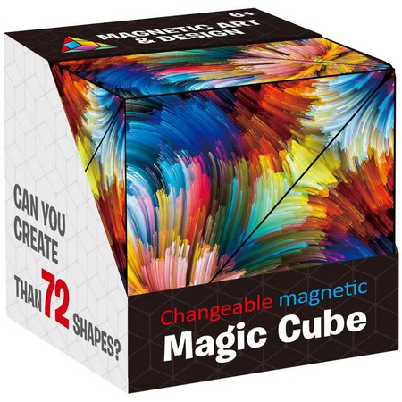 Magnetyczna Kostka Magic Cube Fidget Antystresowy  70 możliosci magiczna