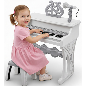 Kids Keyboard Piano ORGAN 37 Keys + MICROPHONE sferazabawek Recording MP3 Function Gift