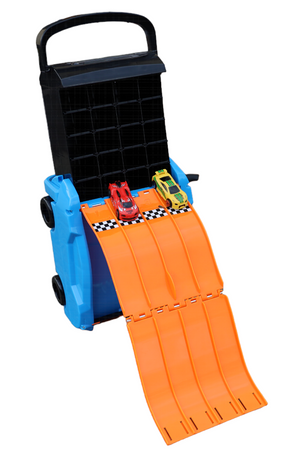 3-in-1 Racing Case & Track Set by sferazabawek - Your Mobile Racing Hub!