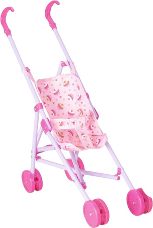 Interactive baby doll Martynka with stroller + cradle Speaks Polish peeing 