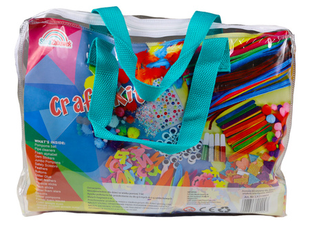 Zestaw Kreatywny XXXL Plastyczny dla Dzieci na Prezent Duży DIY do Rękodzieła