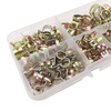 Metal hose clamps spring clamps set for hose lines 75 pcs