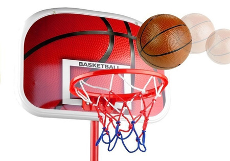 Kids Basketball Hoop & Stand Set Adjustable Height 170cm with Ball & Pump Indoor Outdoor Toy