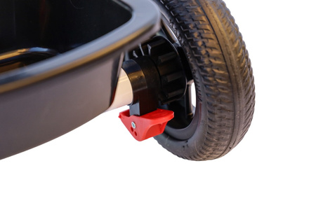 Rowerek trójkołowy wolne koło pasy obracany 360 wózek obracane siedzisko