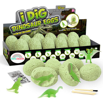 Dinosaur mine set 12 eggs excavation archaeologist dinosaurs kids