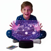 Lampka Nocna 3D UKŁAD SŁONECZNY Planety Kosmos PREZENT dla Dziecka Chłopca PILOT 16 Kolorów Rumbigo  LED USB