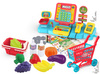 Interactive store cash register scale accessories MINI shopping cart play storeCommodities