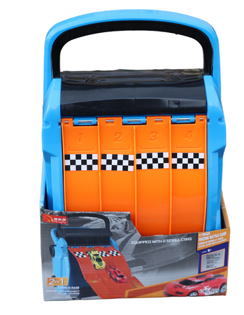 3-in-1 Racing Case & Track Set by sferazabawek - Your Mobile Racing Hub!