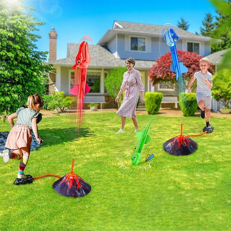 WYRZUTNIA KATAPULTA RAKIET PIANKOWYCH POMPKA PREZENT DLA 4 5 6 7 8 9 10 LATKA