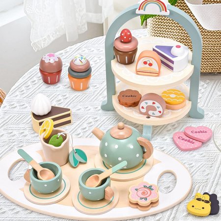 Wooden Tea Set "Sweet Party"