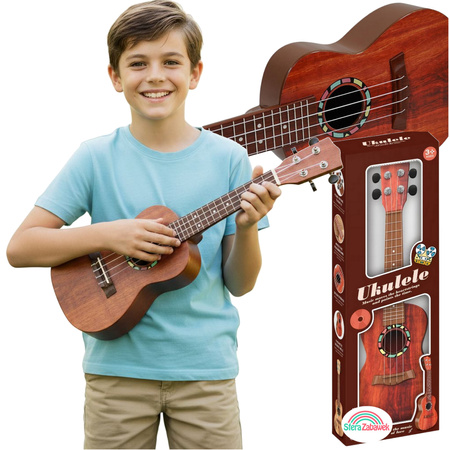 Ukulele dla Dzieci Raimy Pierwsza Gitara Edukacyjna | 3 Style Przodu