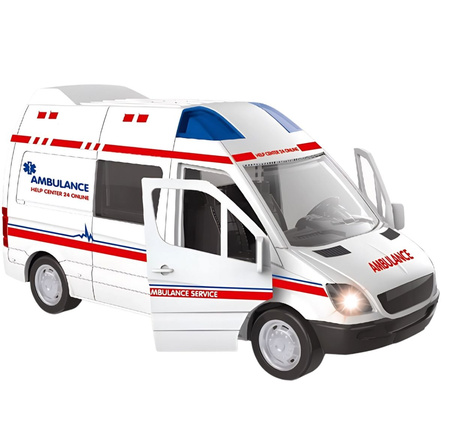 Emergency Rescue Base Station Ambulance Garage Walkie Talkie Sound Toy Gift