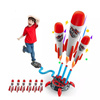 FOAM ROCKET LAUNCHER Catapult Air Pump OUTDOOR TOY Garden Game Gift for 4 5 6 7 8 Year Olds