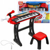 Educational Kids Keyboard Piano | Set with Microphone and Stool by sferazabawek