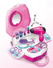 GIRLS VANITY TABLE Suitcase Backpack 2in1 Beauty Set Cosmetics Case Toy sferazabawek