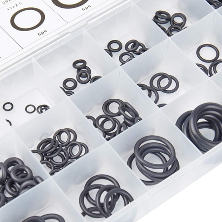 Huge set Orings rubber gaskets 720 o-ring mix 24 different sizes case organizer