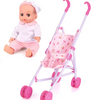 Baby Doll Martynka Speaks & Sings in Polish - Large Caregiver Set with Stroller & Cradle!