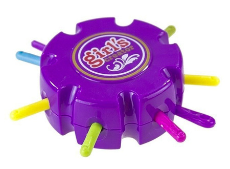 Zestaw Kreatywny do Robienia Biżuterii Kolorowe Sznurki Bransoletka DIY