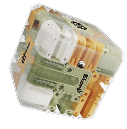 3D Labyrinth Logic Cube Maze BALL Skill Game Educational Brain Teaser Toy Gift