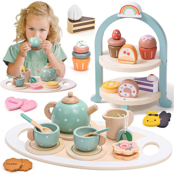 Wooden Tea Set "Sweet Party"
