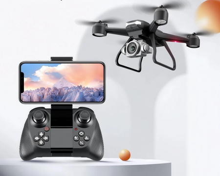 Drone WISE-X mini 4DRC V14 2x CAMERA 4K WiFi FPV BRUSHLESS MOTORS 1x BATTERY 20min BAG Range 200m